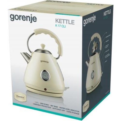 Электрочайник Gorenje K17CLI