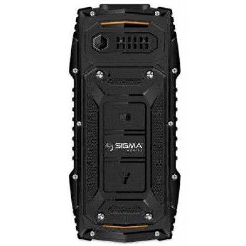 Мобильный телефон Sigma X-treme AZ68 Black Orange (4827798374917)