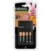 Зарядное устройство для аккумуляторов Duracell CEF14, 4 часа, 1 шт. (Includes 2 AA1300mAh & 2 AAA750mAh) (5007497 / 5004990)