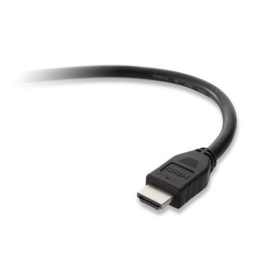 Кабель мультимедийный HDMI to HDMI 1.5m High Speed w/Ethernet Belkin (F3Y017BT1.5MBLK) Кабель мультимедийный HDMI to HDMI 1.5m High Speed w/Ethernet Belkin (F3Y017BT1.5MBLK)