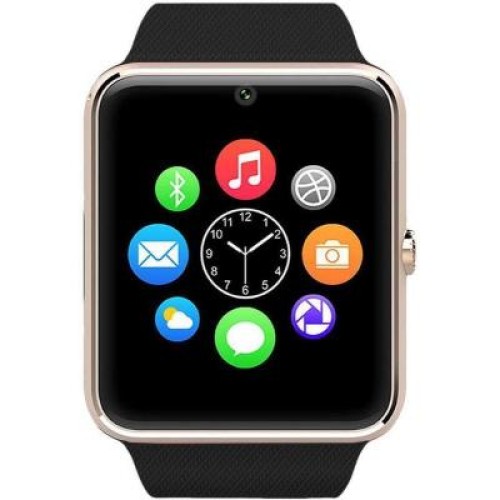 Смарт-годинник UWatch Smart GT08 Gold/Black (F_50694)