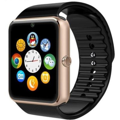 Смарт-годинник UWatch Smart GT08 Gold/Black (F_50694)