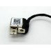 Разъем питания ноутбука с кабелем Dell для Del 0GFNMP PJ837 (7.4mm x 5.0mm + center pin),5-pin,12 с (A49081)