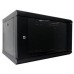 Шкаф настенный Hypernet 6U 19" 600x600 (WMNC66-6U-FLAT-BLACK)