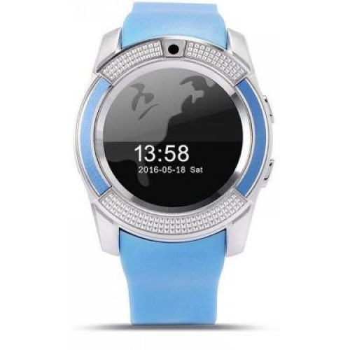 Смарт-часы UWatch V8 Blue (F_54957)