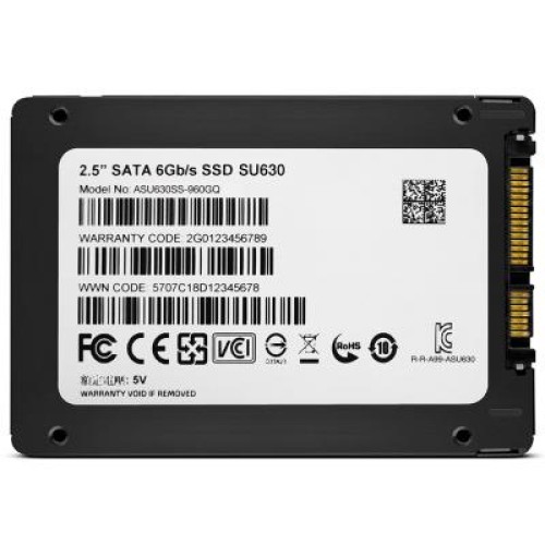 Накопитель SSD 2.5" 960GB ADATA (ASU630SS-960GQ-R) Накопитель SSD 2.5" 960GB ADATA (ASU630SS-960GQ-R)