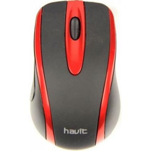 Мышка Havit V-MS753 USB Black/Red (23939)