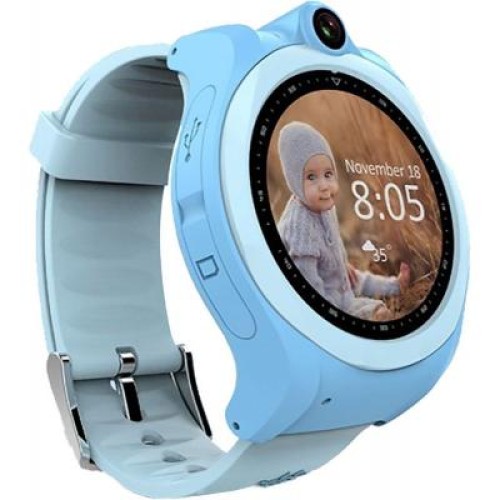 Смарт-годинник UWatch Q610 Kid wifi gps smart watch Blue (F_52916)