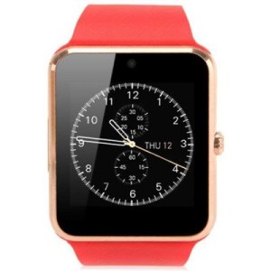 Смарт-годинник UWatch Smart GT08 Gold/Red (F_47464)