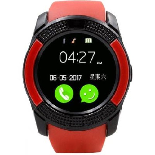 Смарт-часы UWatch V8 Red (F_52784)