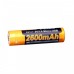Аккумулятор Fenix 18650  2600 mAh micro usb зарядка (ARB-L18-2600U)