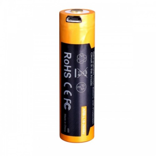 Аккумулятор Fenix 18650  2600 mAh micro usb зарядка (ARB-L18-2600U)