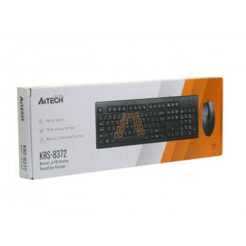 Комплект A4Tech KR-8372 USB Black