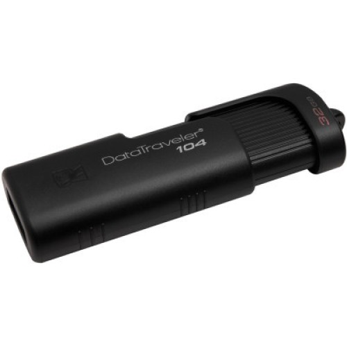 USB флеш накопитель Kingston 32GB DataTraveller 104 Black USB 2.0 (DT104/32GB) USB флеш накопитель Kingston 32GB DataTraveller 104 Black USB 2.0 (DT104/32GB)