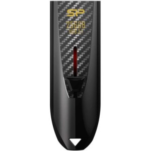 USB флеш накопичувач Silicon Power 256GB Blaze B25 Black USB 3.0 (SP256GBUF3B25V1K)