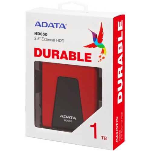 Внешний жесткий диск 2.5" 1TB ADATA (AHD650-1TU31-CRD) Внешний жесткий диск 2.5" 1TB ADATA (AHD650-1TU31-CRD)