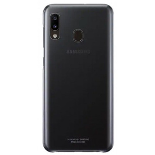 Чехол для мобильного телефона Samsung Galaxy A20 (A205F) Gradation Cover Black (EF-AA205CBEGRU)