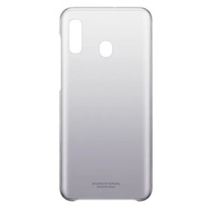 Чехол для мобильного телефона Samsung Galaxy A20 (A205F) Gradation Cover Black (EF-AA205CBEGRU)