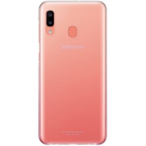 Чехол для мобильного телефона Samsung Galaxy A20 (A205F) Gradation Cover Pink (EF-AA205CPEGRU)