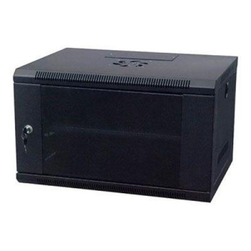 Шкаф настенный Kingda 9U 19" 600x600 RAL9004 (KD-007-6609)