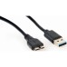 Карман внешний Gembird 2.5", USB 3.0, прозрачный (EE2-U3S9-6)
