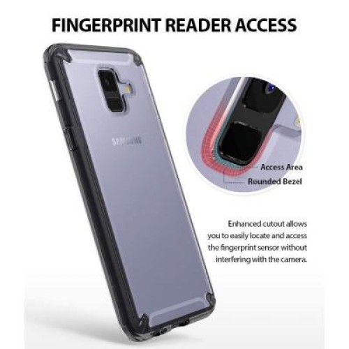 Чехол для мобильного телефона Ringke Fusion Samsung Galaxy A6 Smoke Black (RCS4438)