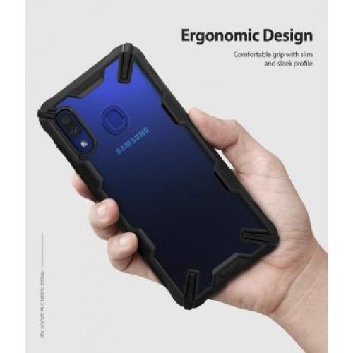 Чехол для мобильного телефона Ringke Fusion X Samsung Galaxy A20 Black (RCS4521)