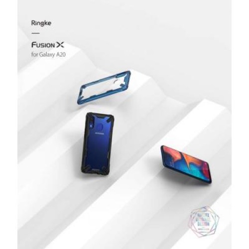Чехол для мобильного телефона Ringke Fusion X Samsung Galaxy A20 Black (RCS4521)