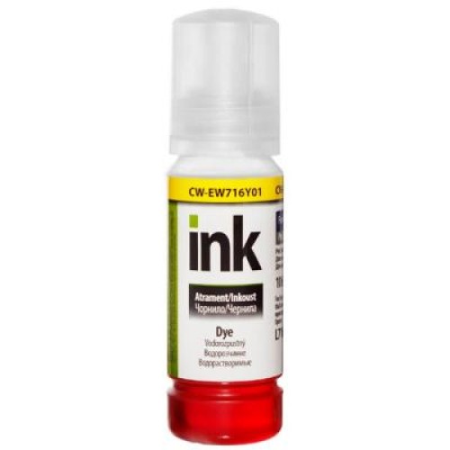Чернила ColorWay Epson L7160/7180 70мл Yellow (CW-EW716Y01)