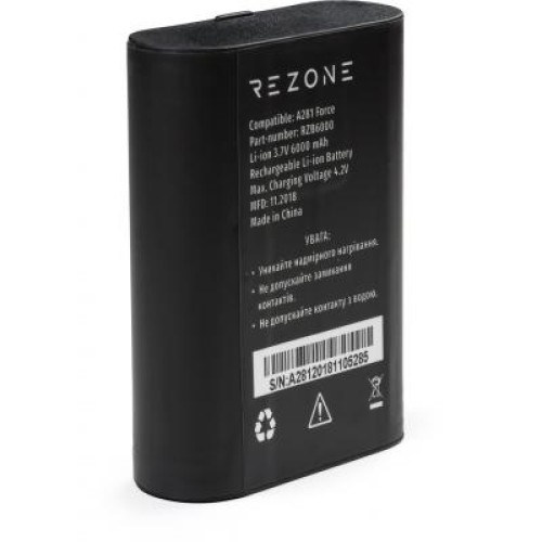 Аккумуляторная батарея Rezone for A281 Force 6000mah (BL-60D)