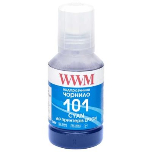 Чернила WWM EPSON L4150/4160 140г Cyan (E101C)