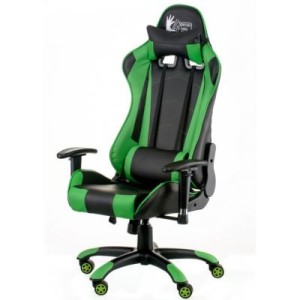 Кресло игровое Special4You ExtremeRace black/green (E5623)