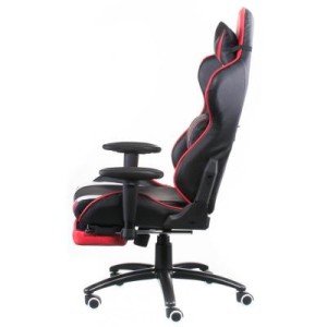 Кресло игровое Special4You ExtremeRace black/red with footrest (E4947)