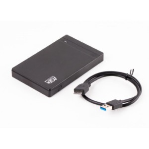 Кишеня зовнішня AgeStar 2.5", USB3.0, черный (3UB2P3)