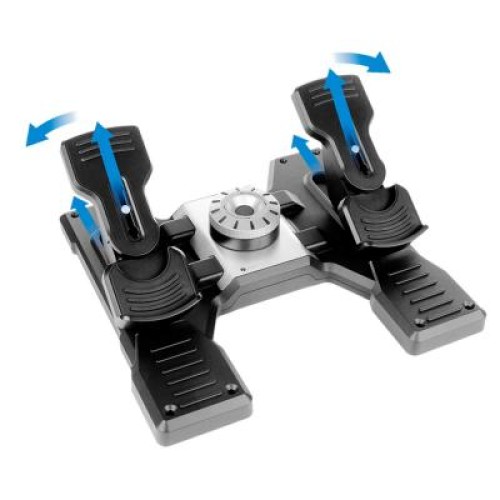 Педали игровые Logitech G Saitek Pro Flight Rudder Pedals PC (945-000005)