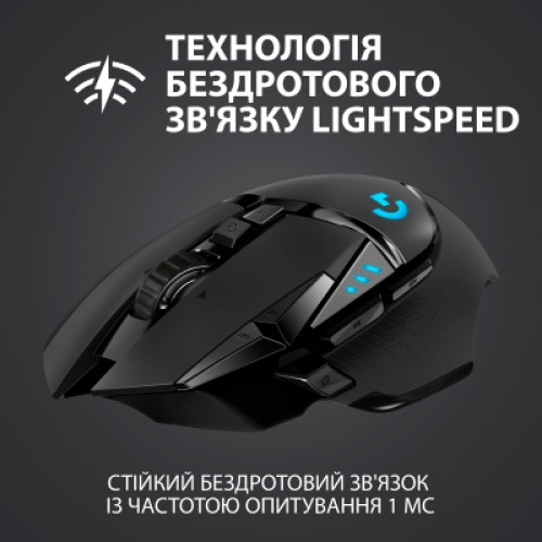 Мышка Logitech G502 Lightspeed Black (910-005567) Мышка Logitech G502 Lightspeed Black (910-005567)