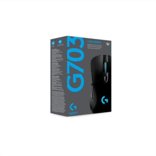 Мышка Logitech G703 Lightspeed HERO 16K Sensor Black (910-005640) Мышка Logitech G703 Lightspeed HERO 16K Sensor Black (910-005640)