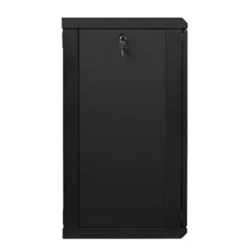 Шкаф настенный Hypernet 18U 19" 600x450 (WMNC-18U-FLAT-BLACK)