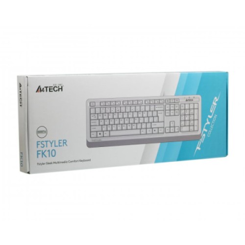 Клавиатура A4Tech FK10 White