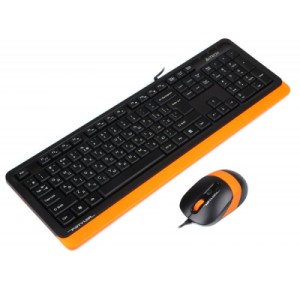Комплект A4Tech F1010 Orange