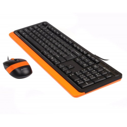 Комплект A4Tech F1010 Orange