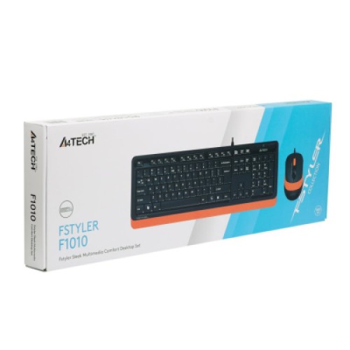 Комплект A4Tech F1010 Orange