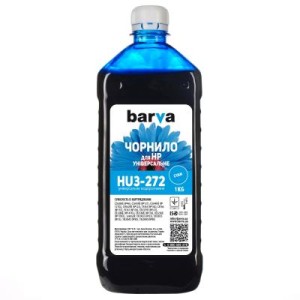 Чернила Barva HP Universal-3 1кг CYAN (HU3-272)