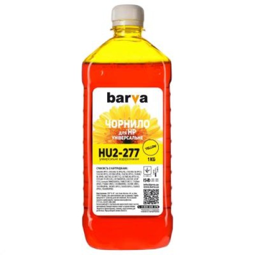 Чернила Barva HP Universal-2 1кг YELLOW (HU2-277)