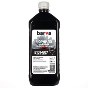 Чернила Barva EPSON L4150/L4160 (101) 1л BLACK pigmented (E101-607)