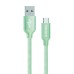 Дата кабель USB 2.0 AM to Type-C mint ColorWay (CW-CBUC003-MT)