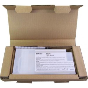 Картридж Epson SureColor SC-P6000/P7000/P8000/P9000 Light Black 350мл C13T824700 (C13T54X700)