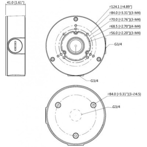 Крепление для видеокамеры Dahua DH-PFA130-E