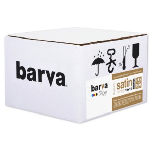 Фотобумага Barva 10x15, 255g/m2, PROFI, White satin, 500c (IP-V255-272)