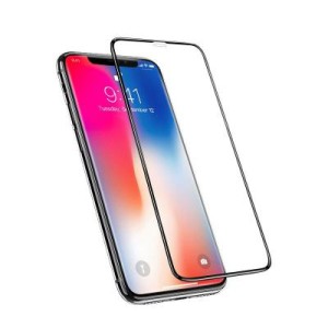 Стекло защитное Drobak для iPhone 11 (Black) (500276)